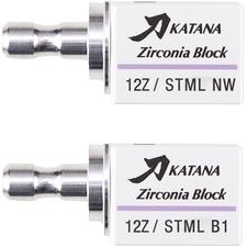 Ensemble de blocs KATANA™ Zirconia STML - Ensemble de lancement, blanc, 12Z