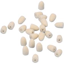 Côtes miniatures pointus en feutre – 1/4" x 1/2", 24/emballage