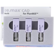 IPS e.max® CAD PlanMill™ Blocks – Low Translucency, B32, 3/Pkg