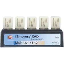 IPS Empress® CAD PlanMill™ Blocks - Multi, I12, 5/Pkg