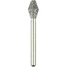 Fraises aux pointes de diamant Robot® – FG, moyenne, blanc, baril, nº 039, diamètre de 3,3 mm, longueur de 5,0 mm