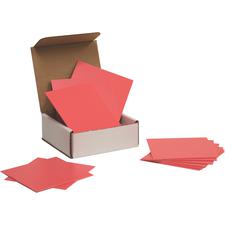 Matériau pour plaque-base – Styrène rose, 5" x 5" feuilles, 0,060" d’épaisseur