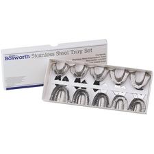 Stainless Steel Impression Trays, Regular and Partial Perforated