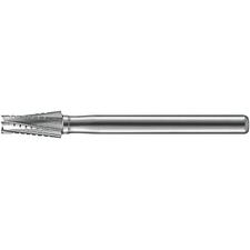 Fraises en carbure pour taille et finition KaVo Kerr™ – FG, cannelure 6 surtaillée à bout plat conique, no 701, diamètre de 1,2 mm, longueur de 3,7 mm, 10/emballage