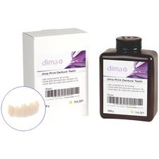 dima Print Denture Teeth, 1000 g Bottle