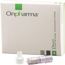 Onset® Anesthetic Buffering System Cartridge Connectors, 4/Pkg