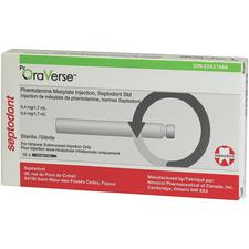 Anesthésique réversible OraVerse® – Cartouches en verre d'1,7 ml, 10/emballage