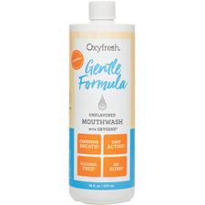 Gentle Formula Unflavored Mouthwash, 16 oz Bottle