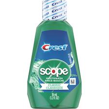 Crest® Scope Classic Mouthwash – 36 ml Bottle, 48/Pkg