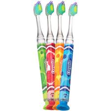 GUM® Crayola™ Timer Light Toothbrush – Ultra Soft, 12/Pkg