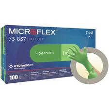 Gants d’examen en néoprène Microflex® Neosoft™ — Non poudrés, 100/emballage