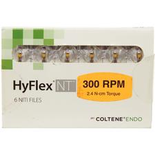 Limes rotatives HyFlex® NT™ - 31 mm de longueur, cône de 0,04, 6/emballage