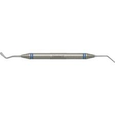 Endodontic Root Canal Plugger-Paddle – # 1, Glick, DuraLite® ColorRings™ Handle, Double End