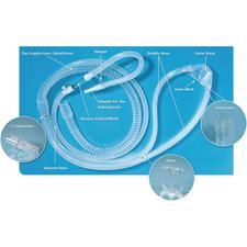 Double Hood Scavenging Circuit Autoclavable Oval Exhalation Membrane/Valve for Inner Hood, 5/Pkg