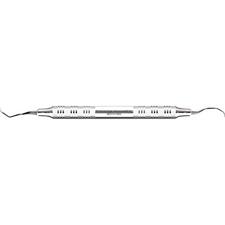 Curettes Gracey – 13/14 Gracey, rigide, double extrémité, manche en acier inoxydable EagleLite™