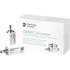 Blocs CEREC® Zirconia+ pour CAO/FAO – Moyen, 3/paquet