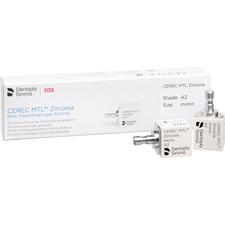 Blocs CEREC MTL™ Zirconia pour CAO/FAO – Mono, 4/paquet