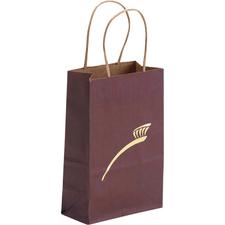 Matte Finish Bags, 6-1/4" W x 8-1/4" H x 3-1/4" D, 100/Pkg