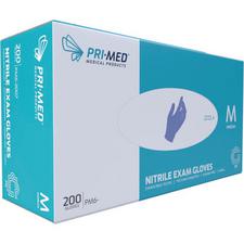Gants d’examen en nitrile PRIMED® Fit™ – sans latex, sans poudre, violets, 200/emballage