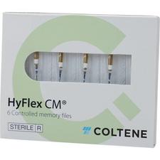 HyFlex® CM™ Controlled Memory NiTi Files – 25 mm Length, 6/Pkg
