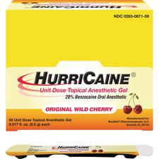 Hurricaine® 20% Benzocaine Topical Anesthetic – 0.5 g Unit Dose, 60/Pkg