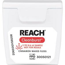 REACH® Cleanburst® Floss – Cinnamon, 5 yd/Pkg, 144 Pkg/Case
