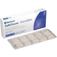 SafeGauze® HemoStat™ Topical Hemostatic Dressing, 20/Pkg
