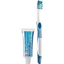 Crest® Oral-B® Brush/Paste Daily Clean Solutions Manual Toothbrush Bundle