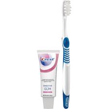 Crest® Oral-B® Brush/Paste Sensitive Solutions Manual Toothbrush Bundle