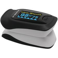 Finger Pulse Oximeter, Adult, 2-1/4" W x 1-1/4" H x 1-3/8" D