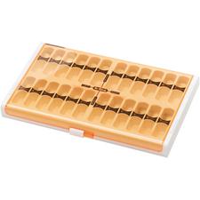 Stainless Steel Permanent Molar Crowns Empty Tray