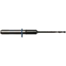 Fraise cylindrique à deux dents – Diamantée, diamètre de 1,2 mm, longueur de 35 mm