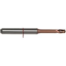 Fraise radiale à quatre dents – Enduite, diamètre de 2,0 mm, longueur de 32 mm