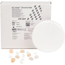 Disque de zircone à translucidité très élevée GC Initial®, 98 mm de diamètre