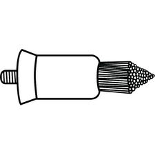 Densco® Prophy Brushes – Pointed, 36/Pkg