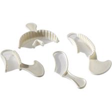 Sani-Trays® Dual Arch Disposable Impression Trays