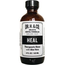 Dr. H. & Co. Heal Therapeutic Oral Rinse with Aloe Vera, 4 oz Bottle