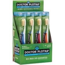 Dr. Plotka's MouthWatchers® Antimicrobial Toothbrush with Flossing Bristles™ 