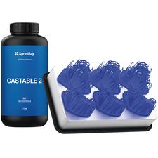 SprintRay Castable 2 3D Printing Resin, 1 Liter Bottle