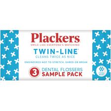 Plackers® Twin-Line™ Dental Flossers