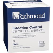 Distributeur de rouleaux dentaires avec contrôle des infections – Emballage complet