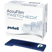 AccuFilm® FastCheck Double-Sided Occlusal Articulating Film Strips, 100/Pkg