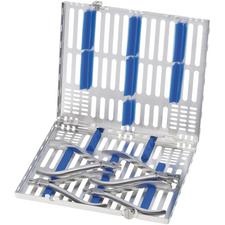 Ensemble d’instruments d’ajustement pour gouttières transparentes