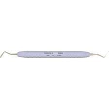 Fouloir pour corde – n° 113, droit, strié, double extrémité, gris onyx