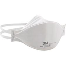 Respirateur à particules N95 3M™ Aura™ – Taille standard, blanc, 440/emballage