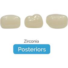 Zirconia Universal Kinder Krowns, Lower