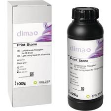 dima Print Stone Material – Gray, 1000 g Bottle