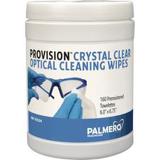 Lingettes de nettoyage optique ProVision Crystal Clear, 160/cartouche