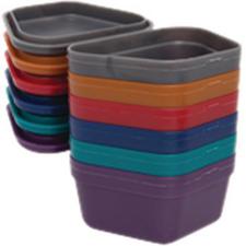 Denture Boxes – Assorted, 3-3/4" Long x 1-3/4" Deep, 12/Pkg