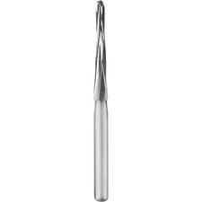 Fraise au carbure Zekrya – Serrage par friction, diamètre de tête de 1,6 mm, longueur de tête de 11 mm, diamètre de pointe de 0,8 mm, 5/emballage